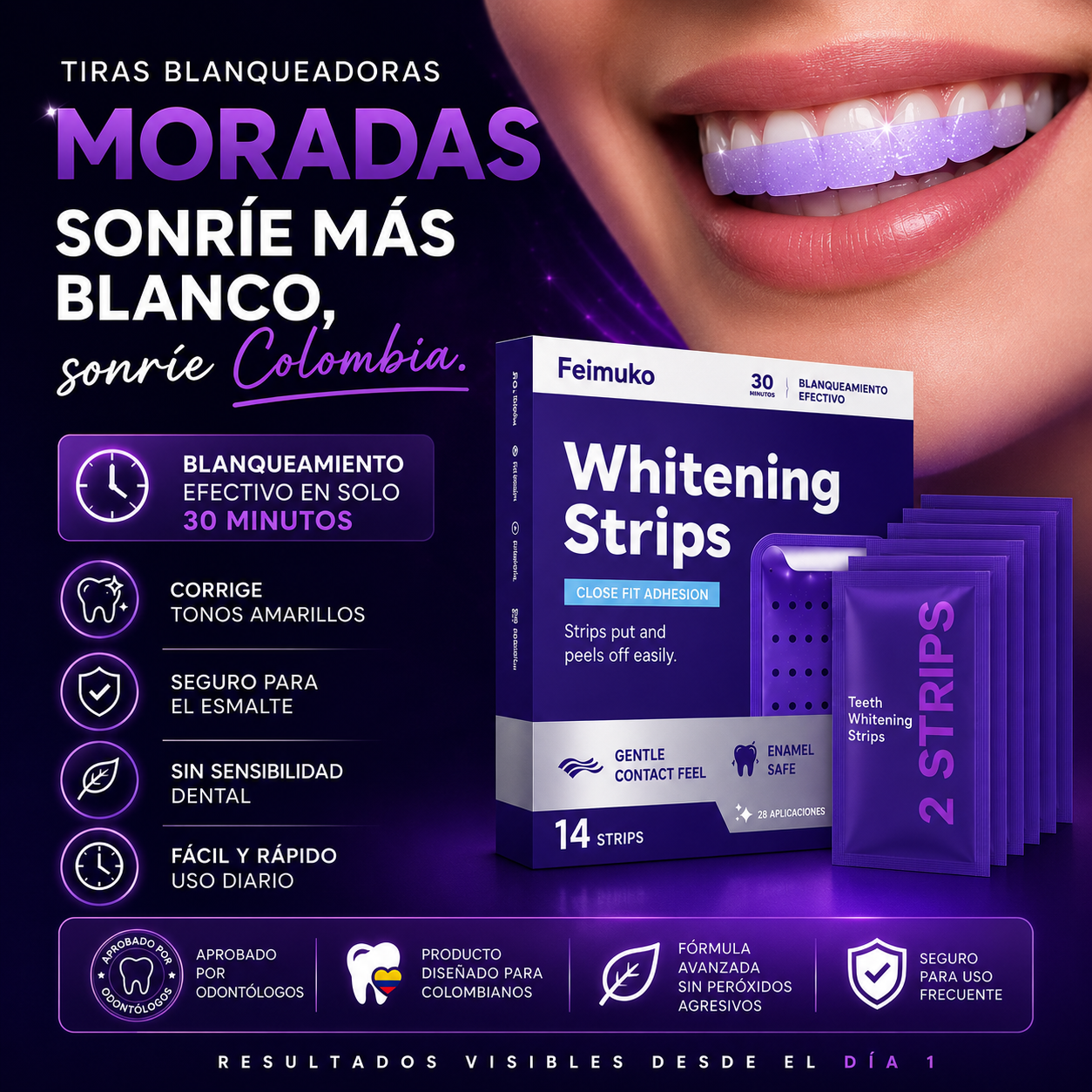 Blanqueador Morado